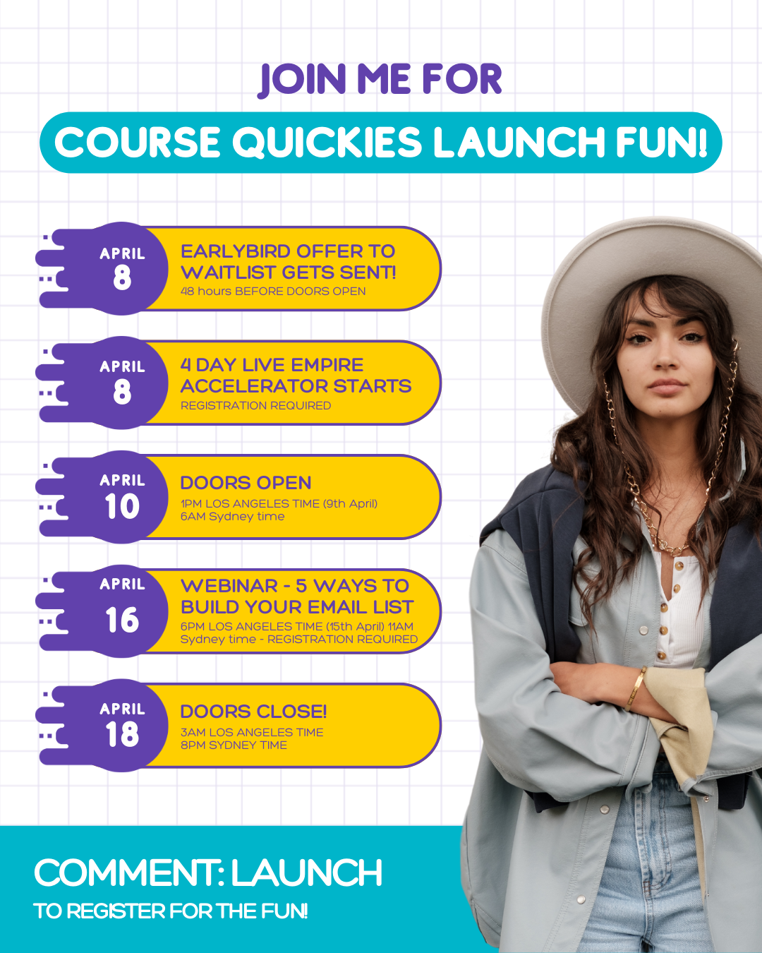 Launch Social Media Canva Templates